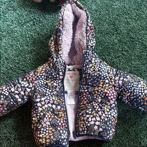 Carter's Floral Hooded Jacket